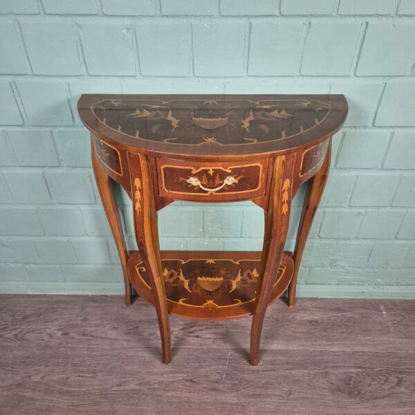 Console Table Neo-Baroque Walnut