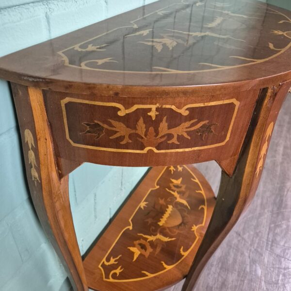 Console Table Neo-Baroque Walnut - Image 3