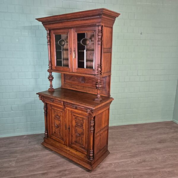 Cabinet Jugendstil 1900 Oak - Image 3