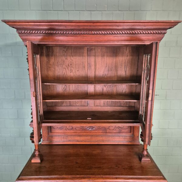 Cabinet Jugendstil 1900 Oak - Image 21