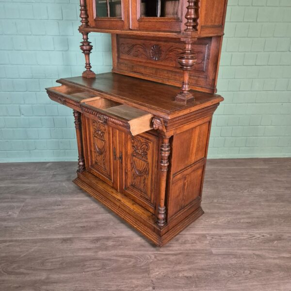 Cabinet Jugendstil 1900 Oak - Image 22