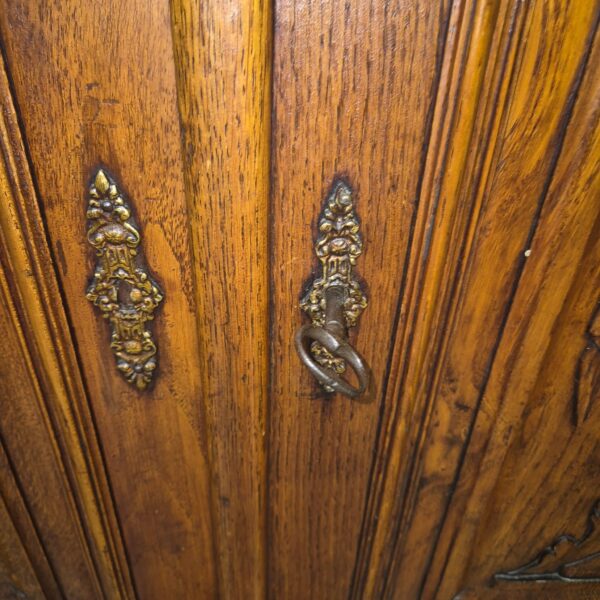 Cabinet Jugendstil 1900 Oak - Image 9