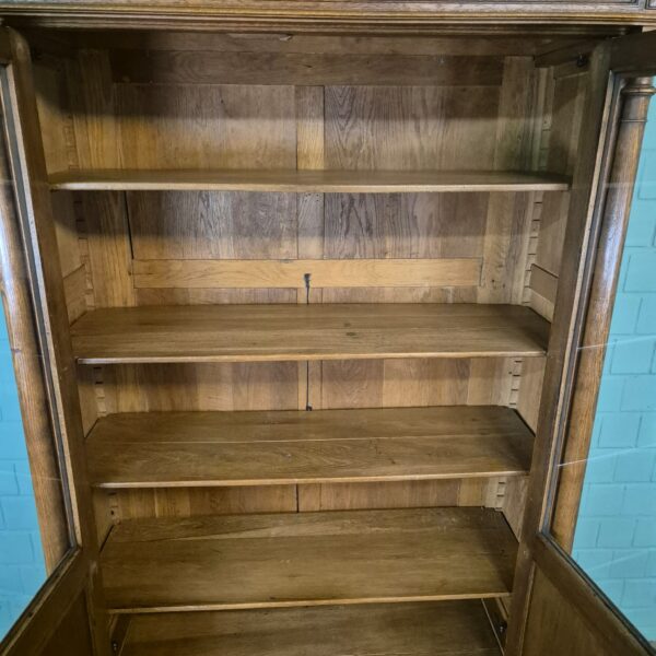 Bookcase Gründerzeit 1880 Oak - Image 13