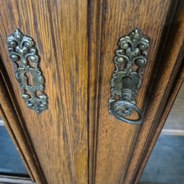 Bookcase Gründerzeit 1880 Oak - Image 12