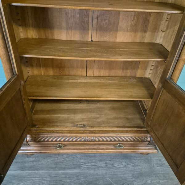 Bookcase Gründerzeit 1880 Oak - Image 15