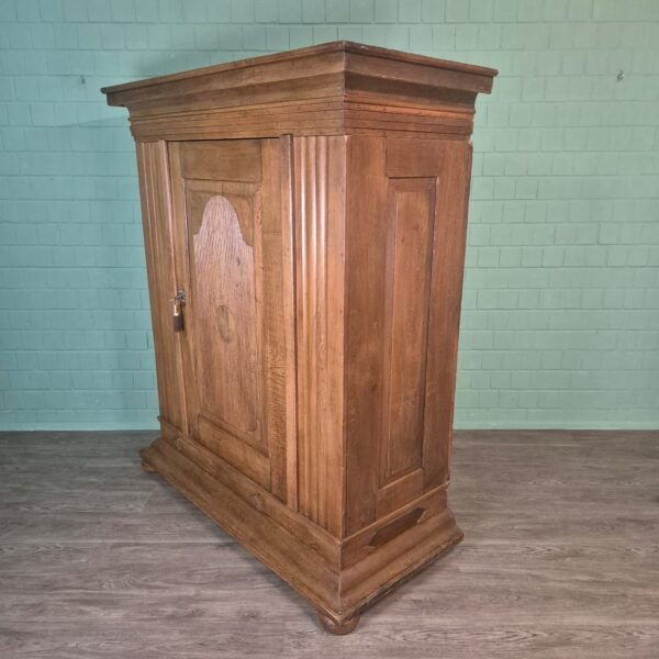 Wardrobe Biedermeier 1800 Oak - Image 3