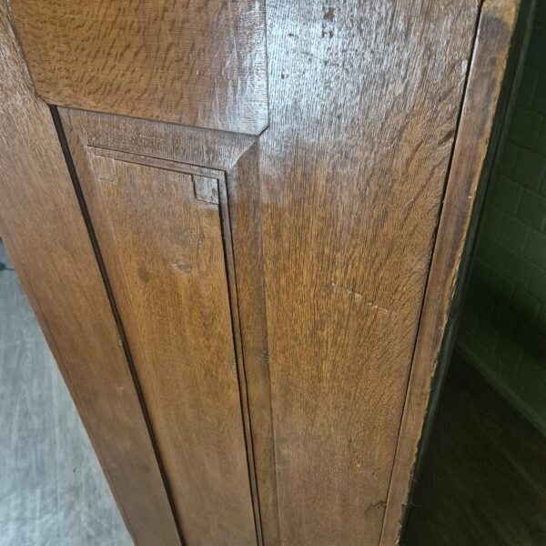 Wardrobe Biedermeier 1800 Oak - Image 8