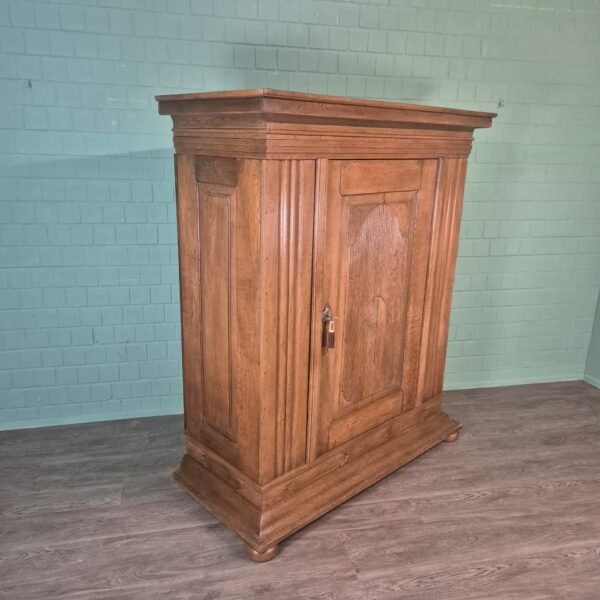 Wardrobe Biedermeier 1800 Oak