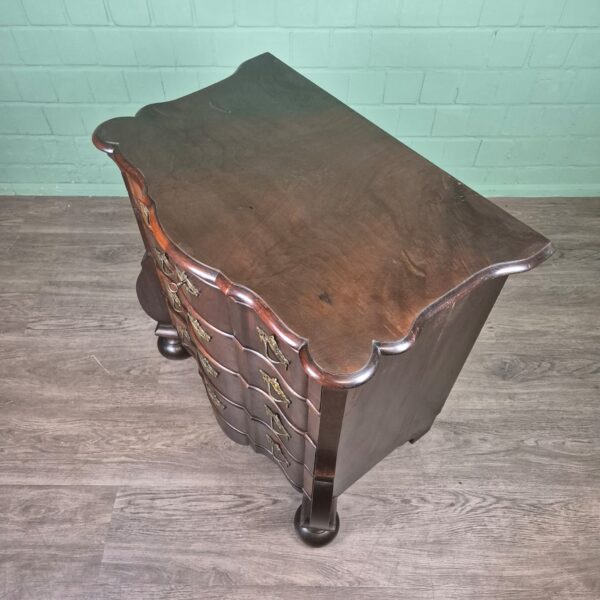 Chest of Drawers Neo-baroque 1900 Walnut 0,80 m - Image 4