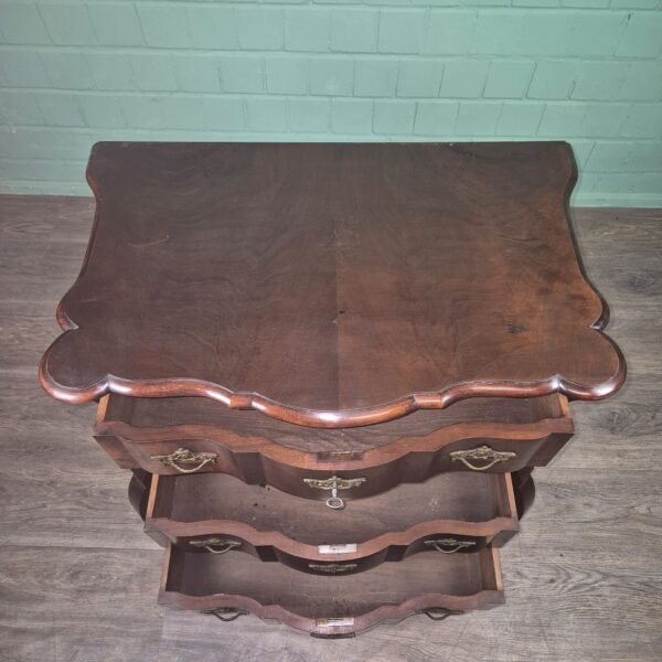 Chest of Drawers Neo-baroque 1900 Walnut 0,80 m - Image 8