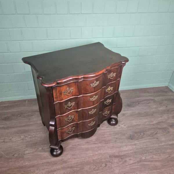 Chest of Drawers Neo-baroque 1900 Walnut 0,80 m - Image 3