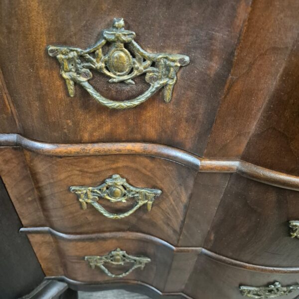 Chest of Drawers Neo-baroque 1900 Walnut 0,80 m - Image 6