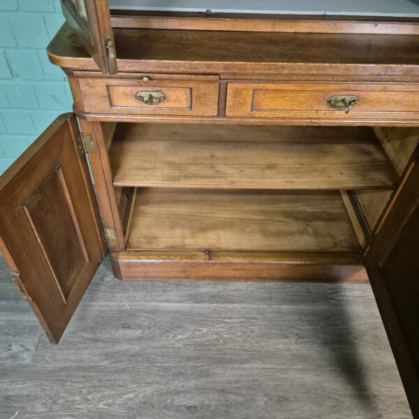 Bookcase Jugendstil 1900 Oak - Image 20