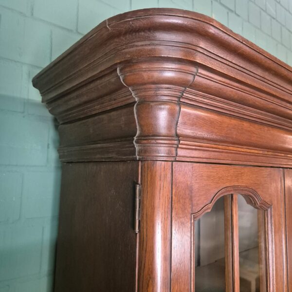 Bookcase Jugendstil 1900 Oak - Image 7
