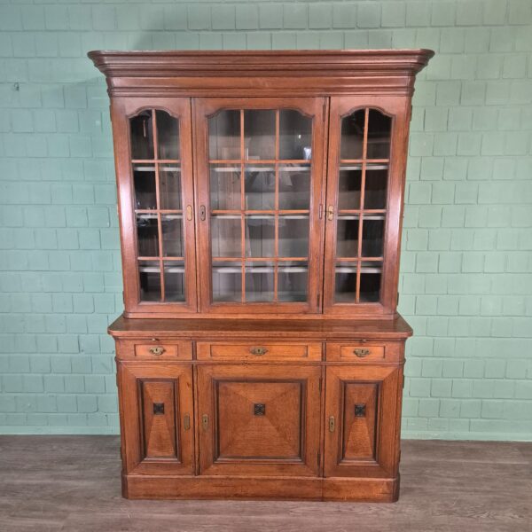 Bookcase Jugendstil 1900 Oak - Image 2