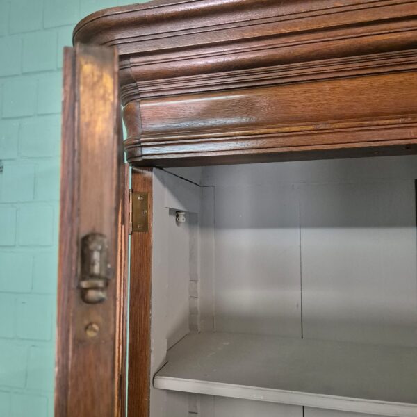 Bookcase Jugendstil 1900 Oak - Image 14