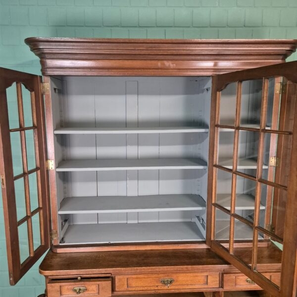 Bookcase Jugendstil 1900 Oak - Image 13