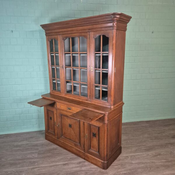 Bookcase Jugendstil 1900 Oak - Image 3