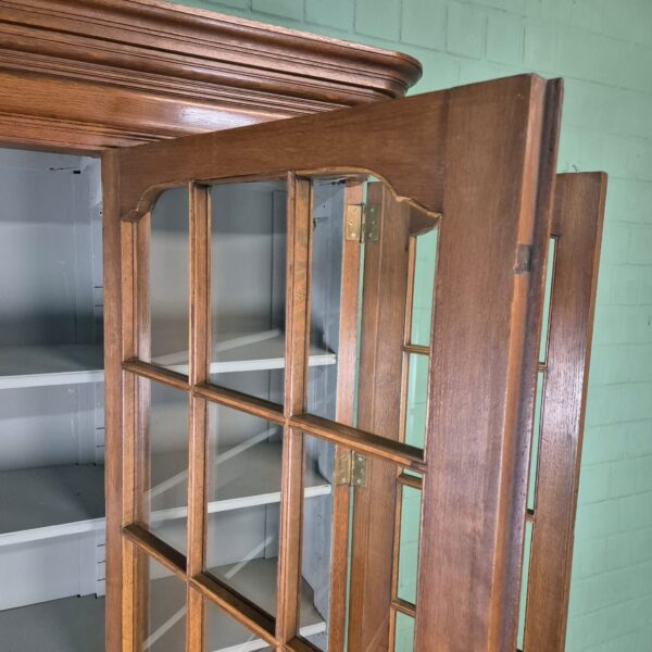 Bookcase Jugendstil 1900 Oak - Image 17