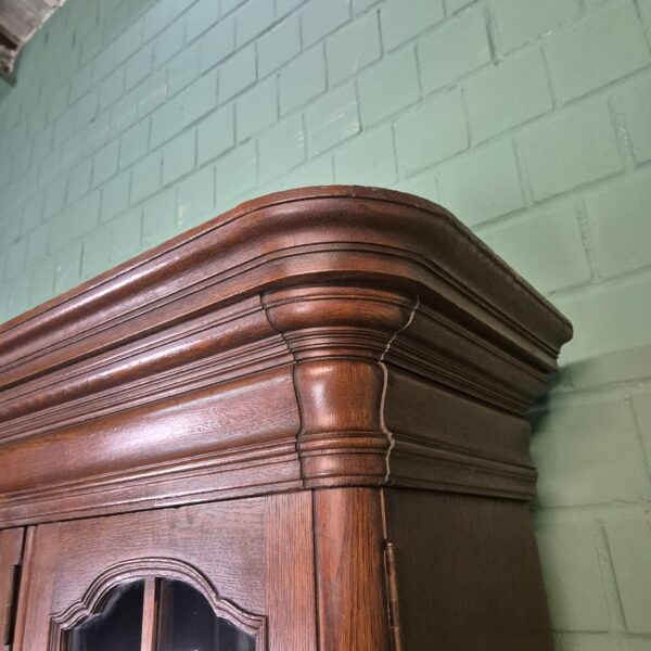 Bookcase Jugendstil 1900 Oak - Image 10