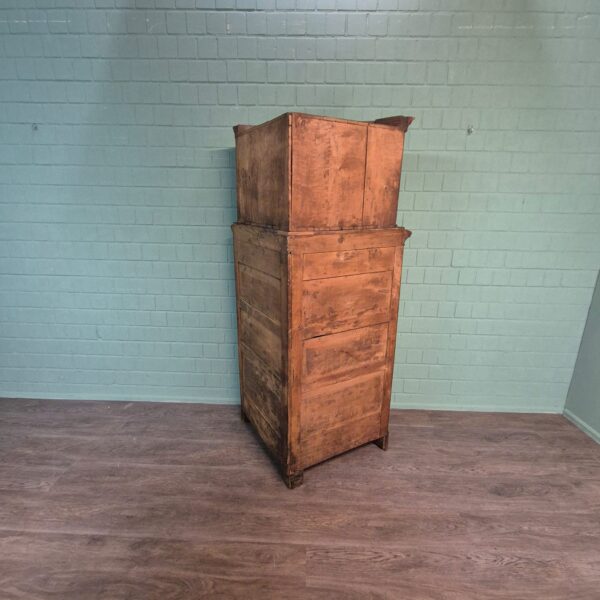 Corner Cabinet Biedermeier 1840 Mahogany - Image 26