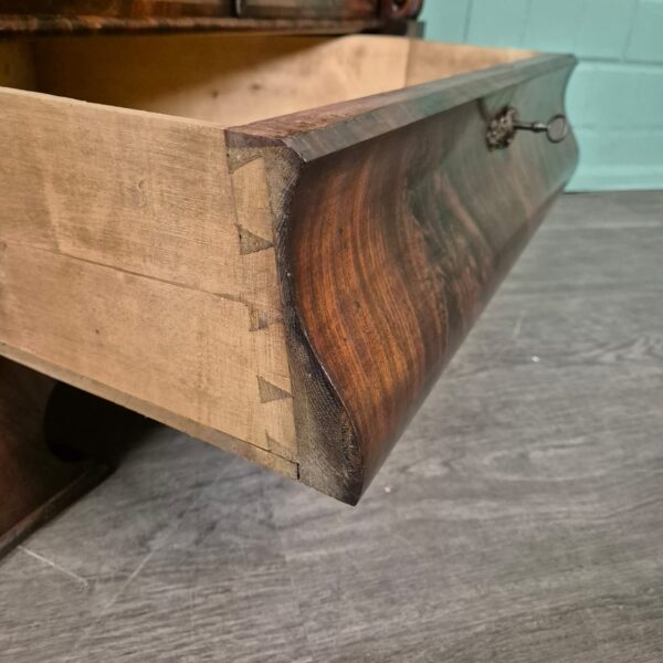 Corner Cabinet Biedermeier 1840 Mahogany - Image 24