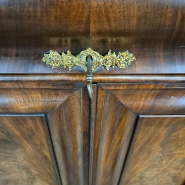 Corner Cabinet Biedermeier 1840 Mahogany - Image 10