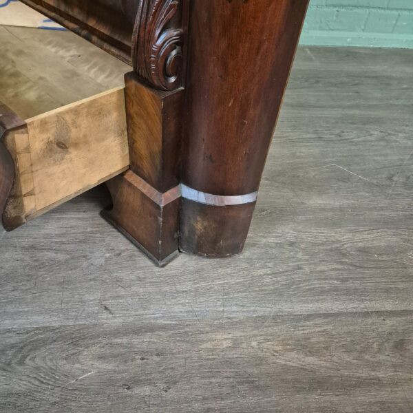 Corner Cabinet Biedermeier 1840 Mahogany - Image 25