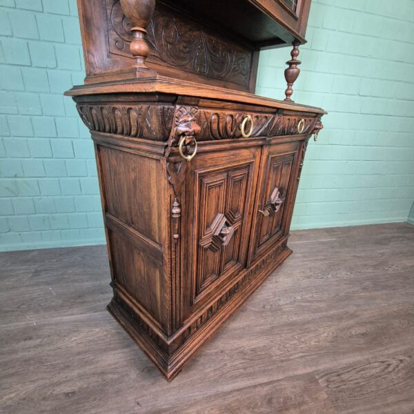 Cabinet Gründerzeit 1880 Oak - Image 10