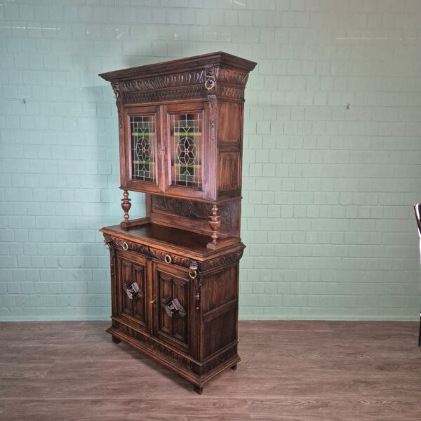 Cabinet Gründerzeit 1880 Oak - Image 3