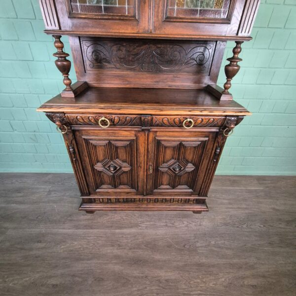 Cabinet Gründerzeit 1880 Oak - Image 8