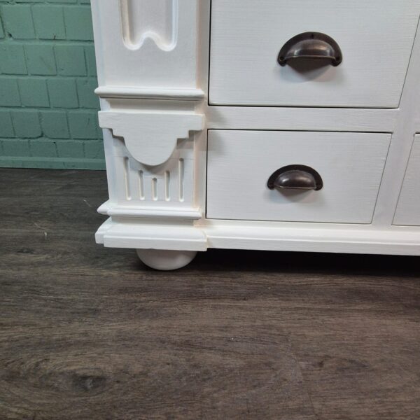 Chest of Drawers Sideboard Anna Teak 1,25 m - Image 7