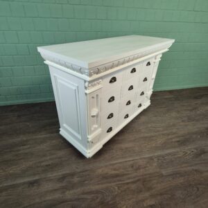 Chest of Drawers Sideboard Anna Teak 1,25 m