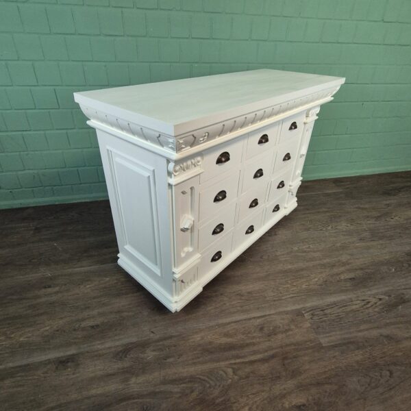 Chest of Drawers Sideboard Anna Teak 1,25 m
