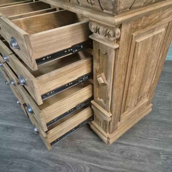 Chest of Drawers Sideboard Anna Teak 1,25 m - Image 11