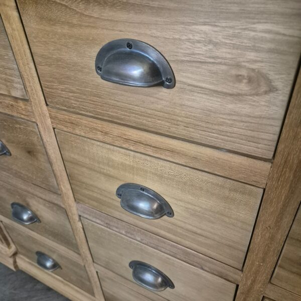 Chest of Drawers Sideboard Anna Teak 1,25 m - Image 8