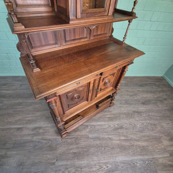 Cabinet Gründerzeit 1890 Walnut - Image 5