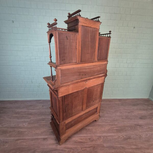 Cabinet Gründerzeit 1890 Walnut - Image 18