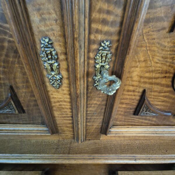 Cabinet Gründerzeit 1890 Walnut - Image 9