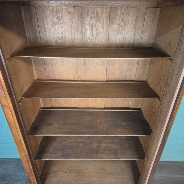 Display Cabinet Jugendstil 1900 Walnut - Image 7