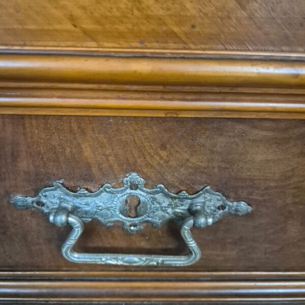 Display Cabinet Jugendstil 1900 Walnut - Image 5