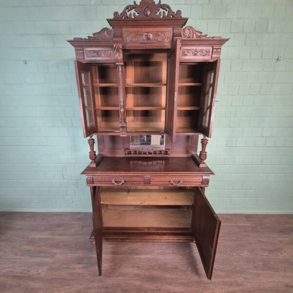 Cabinet Gründerzeit 1880 Oak - Image 18