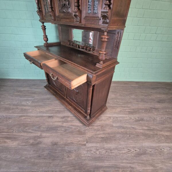Cabinet Gründerzeit 1880 Oak - Image 21