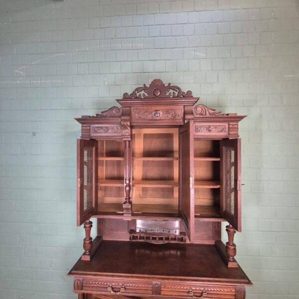 Cabinet Gründerzeit 1880 Oak - Image 19