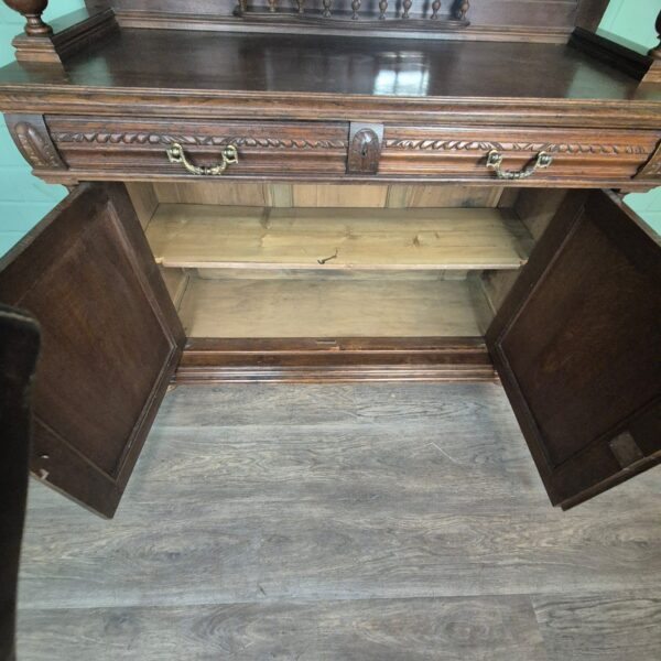 Cabinet Gründerzeit 1880 Oak - Image 22