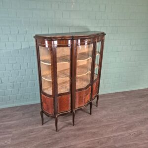 Display Case Neo-barok 1930 Mahogany
