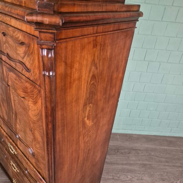 Bureau Louis Philippe 1860 Mahogany - Image 6