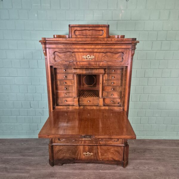 Bureau Louis Philippe 1860 Mahogany - Image 8
