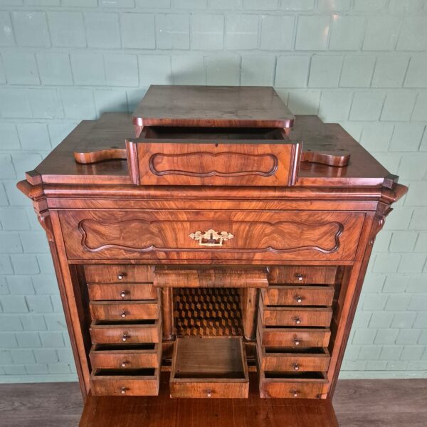 Bureau Louis Philippe 1860 Mahogany - Image 15
