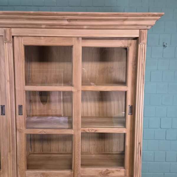 Bookcase Teak 2,20 m - Image 8